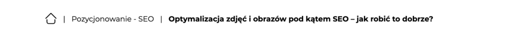 Pozycjonowanie WordPressa - wdrożenie nawigacji okruszkowej na stronie