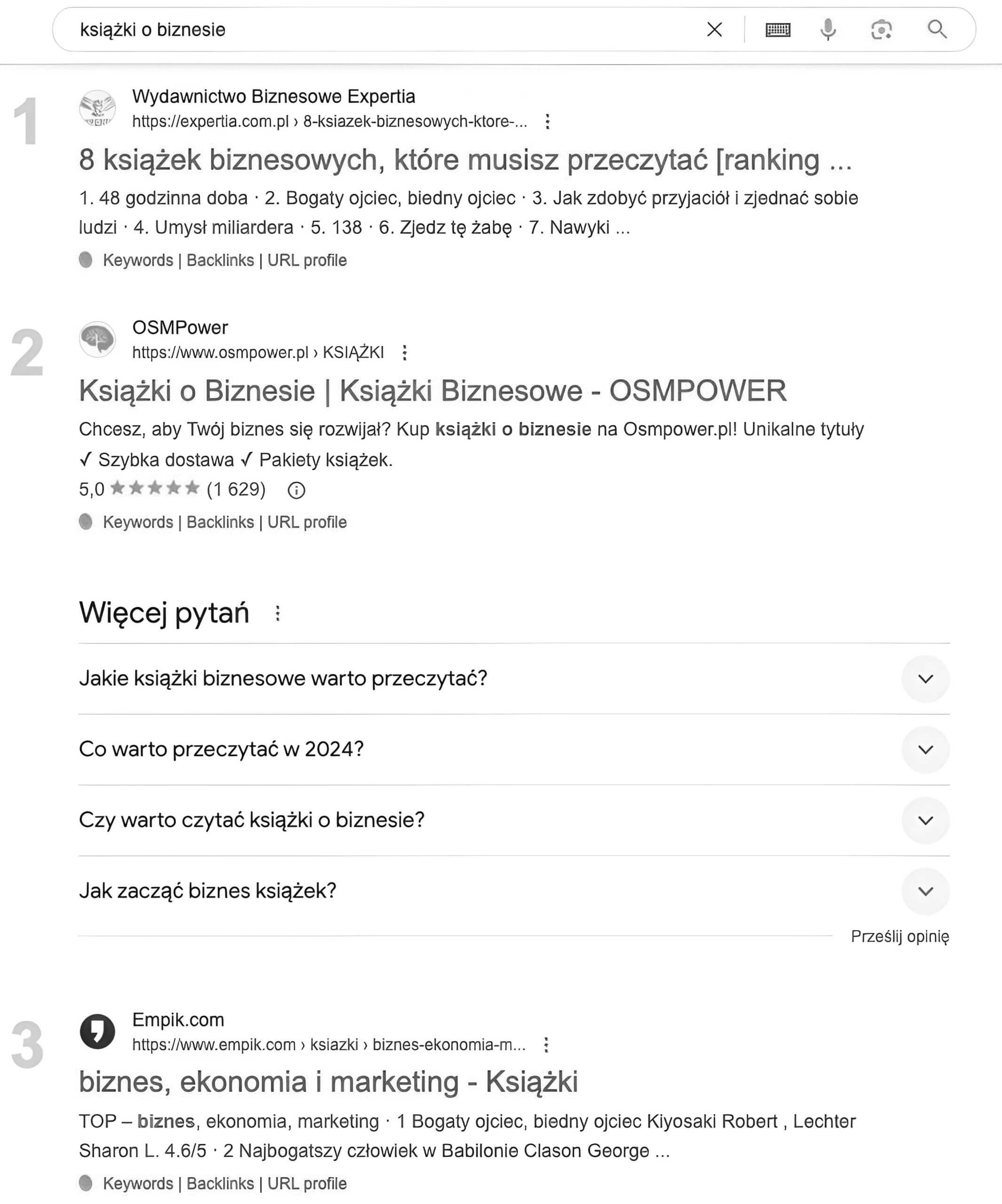 Jak wyprzedziliśmy Empik w Google? Case study dla księgarni internetowej
